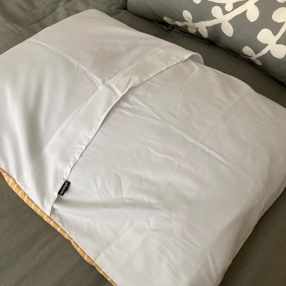 Society 6 | Set of 2 yellow marigold standard pillowcases, graphic moder… - Picture 8 of 9